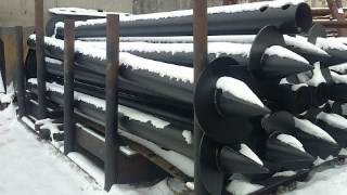 Винтовые сваи диаметром 73 мм Партизанске цена от 1320 руб.